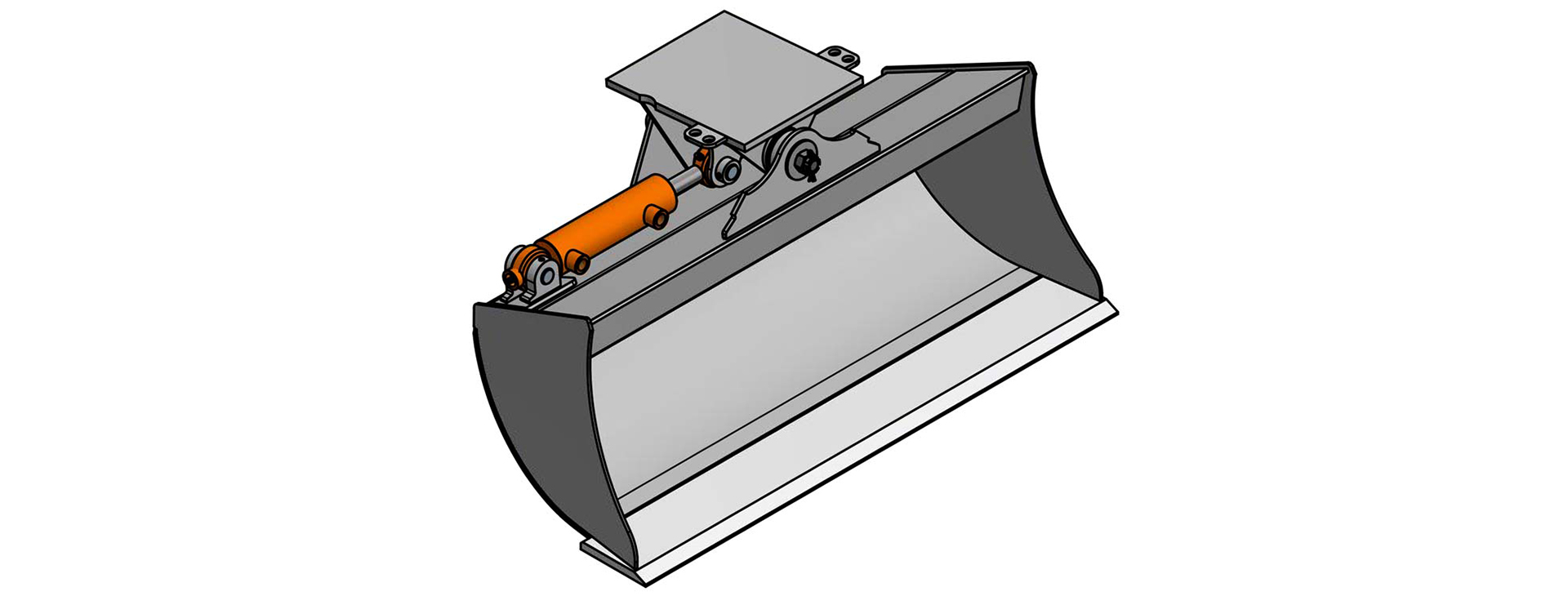 Ditch cleaning bucket